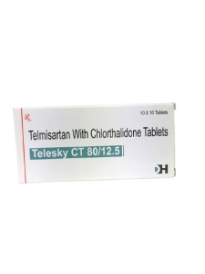 Telesky CT 80 mg/12.5 mg Tablet